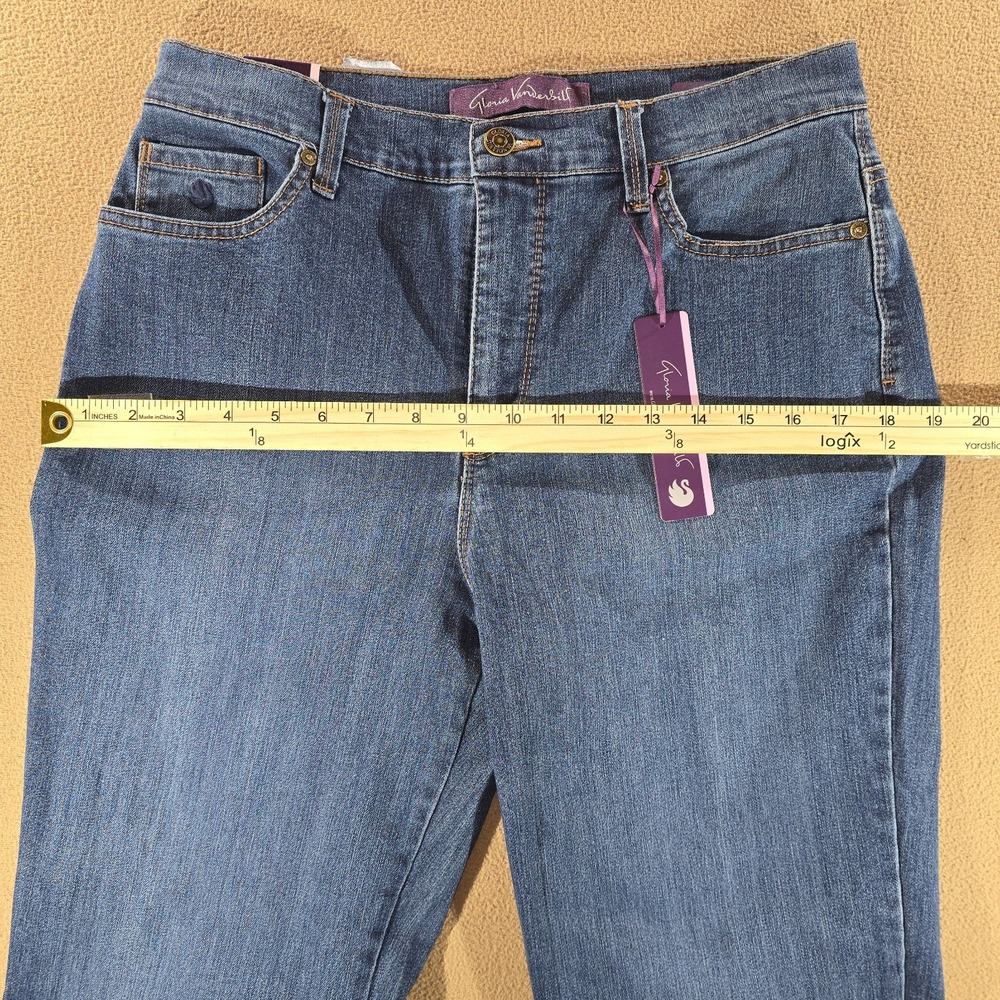 Gloria Vanderbilt Amanda Jeans for Women Heritage Fit Size 10 NWT - Picture 6 of 12